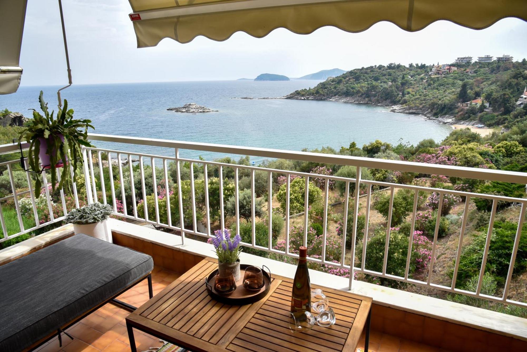 Beach Apartment Палеон-Цифликион Экстерьер фото