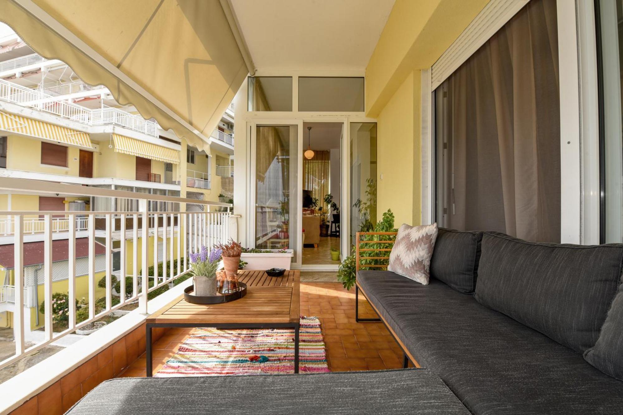 Beach Apartment Палеон-Цифликион Экстерьер фото